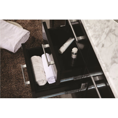 Design Element London 48" Single Bathroom Vanity with Opitonal Four Drawer Cabinet
