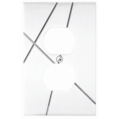 Atlas Homewares 4.87" Modernist Outlet Plate