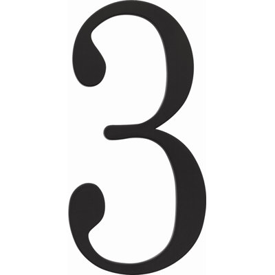 Atlas Homewares 6" The Traditionalist House Numbers