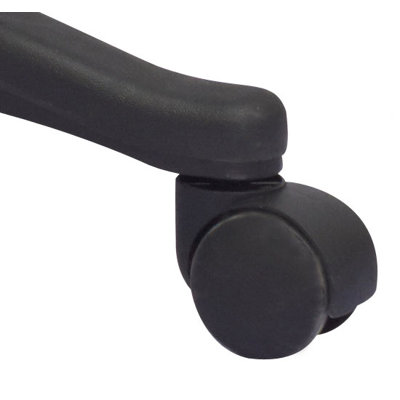 Aosom LLC Mid-Back Leather Synthetic Office Chair