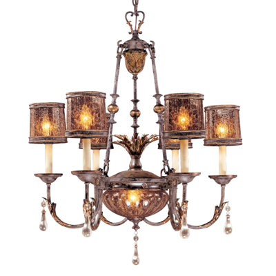 Metropolitan by Minka Sanguesa 7 Light Chandelier