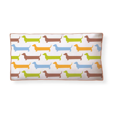 Naked Decor Super Dachshund Long Pillow