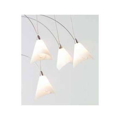 LBL Lighting TwiLight Glass Teardrop 20 Light Chandelier 