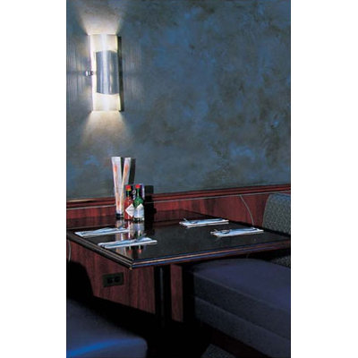 LBL Lighting Presidio One Light Wall Sconce in Black