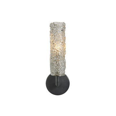 LBL Lighting Mini-Isis One Light Wall sconce in Satin Nickel
