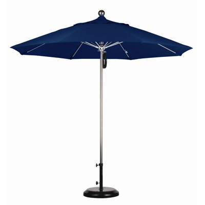 California Umbrella 9' Steel Market Umbrella
