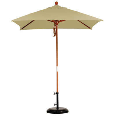 California Umbrella 6' Square Market Umbrella