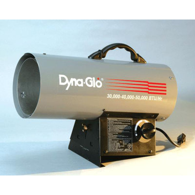 50,000 BTU Propane Forced Air Heater