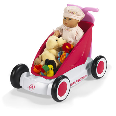 Radio Flyer Girls' Push, Pull & Ride