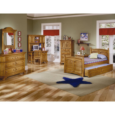American Woodcrafters Cottage Traditions Panel Bedroom Collection