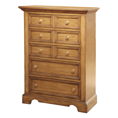 American Woodcrafters Eagles Nest 8 Drawer Chest 