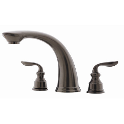 Price Pfister Avalon Double Handle Deck Mount Roman Tub Faucet