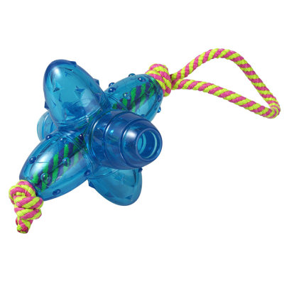 PetStages Orka Jack Chew Dog Toy with Rope in Multi Colored