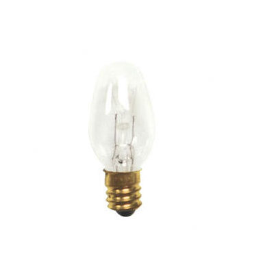 Bulbrite Industries 7W C7 Christmas Light in White