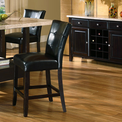 Steve Silver Furniture Monarch 3 Piece Pub Table Set in Multi-Step Black