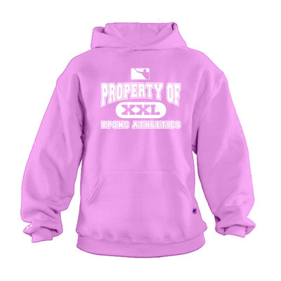 BPONG Property of BPONG Athletics Hoodie in Pink