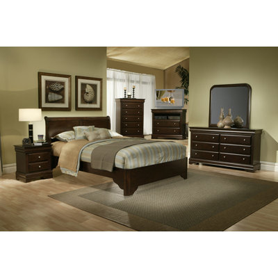 Alpine Furniture Chesapeake 6 Drawer Dresser