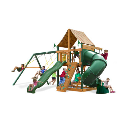 Gorilla Playsets Blue Ridge Mountaineer Swing Set