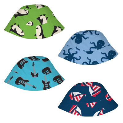 i play. Navy Sailboat Bucket Sun Protection Hat