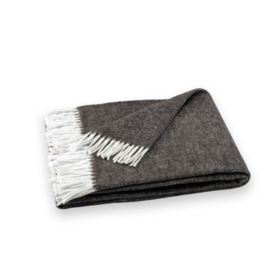 Lands Downunder Assiro Herringbone Throw