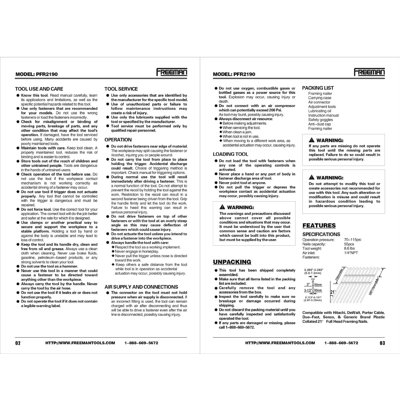 Freeman 21&deg; Framing Nailer