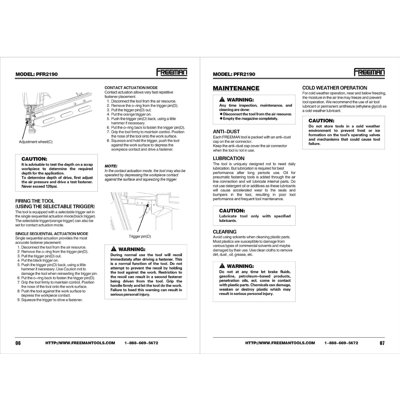 Freeman 21&deg; Framing Nailer