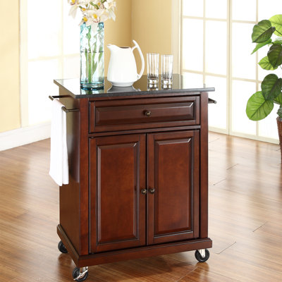 Crosley Kitchen Cart with Granite Top