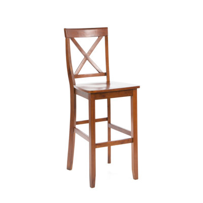 Crosley X-Back 30" Barstool in Classic Cherry