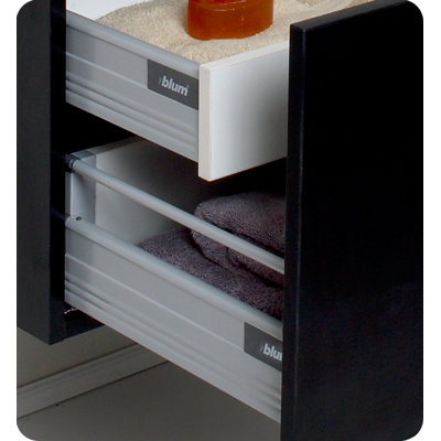 Fresca Mezzo Modern Bathroom Vanity with Medicine Cabinet