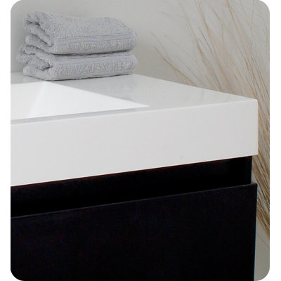 Fresca Mezzo Modern Bathroom Vanity with Medicine Cabinet
