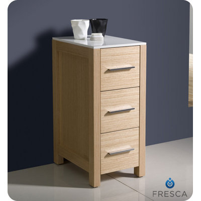Fresca Torino 12" Bathroom Linen Side Cabinet
