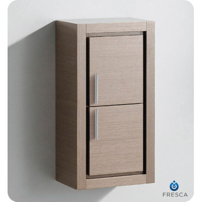 Fresca Bathroom Linen Side Cabinet with 2 Doors