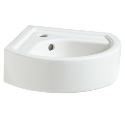 Porcher Solutions Small Corner Bathroom Sink