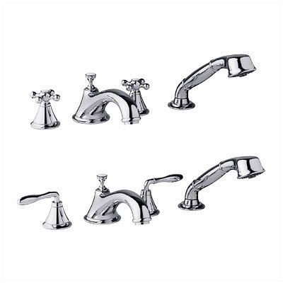 Grohe Seabury Roman Tub Faucet with Personal Hand Shower