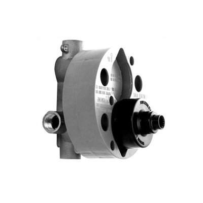 Jado Glance Pressure Balance Shower Valve Trim with Lever Handle and Valve Rough