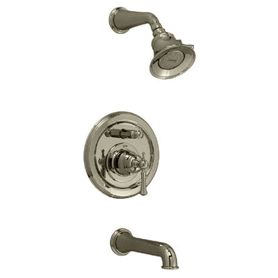 Jado Hatteras Pressure Balance Tub and Shower Set with Lever Handle