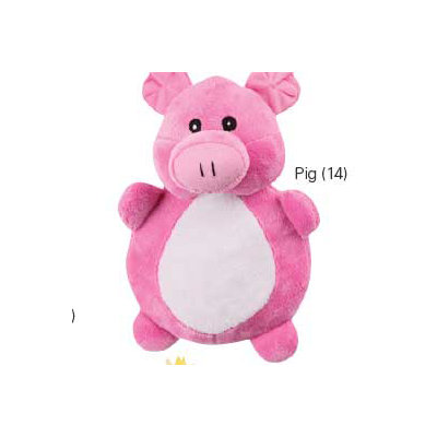 Grriggles Crinkleton Pig Dog Toy