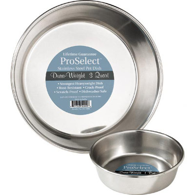 Stainless Steel Dura - Weight Pet Bowl