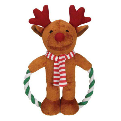 Zanies Jolly Jump Rope Friend Dog Toy
