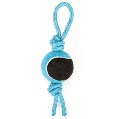 Zanies Tennis Tug Clip Strip Dog Toy (12 Pieces)