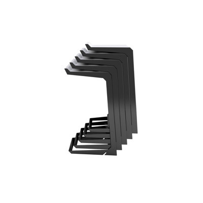 Nolen Niu, Inc. Laso Barstool with Leather Seat