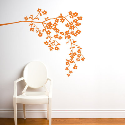 ADZif Spot Coastline Blossoms Wall Decal