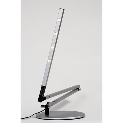 Koncept Technologies Inc Z-Bar Mini High Power LED Desk Lamp with Daylight in Metallic Black