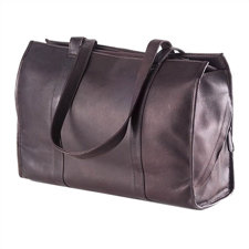 Clava LeatherVachetta Shoe Tote in Black-image