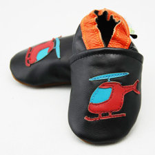 Augusta BabyHelicopter Soft Sole Leather Baby Shoes-image