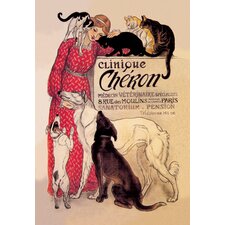 BuyenlargeClinique Cheron Veterinary Medicine and Hotel Canvas Art image