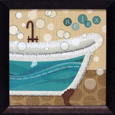 Artistic ReflectionsDancing Bubbles II Framed Art image