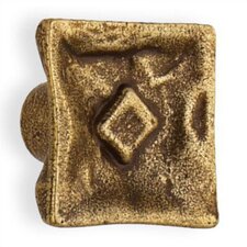 Bosetti-MarellaSwarovski Clear Crystal 0.5  Knob in Antique Brass image