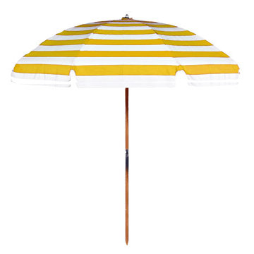 yellow umbrella