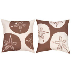 sand dollar pillows
